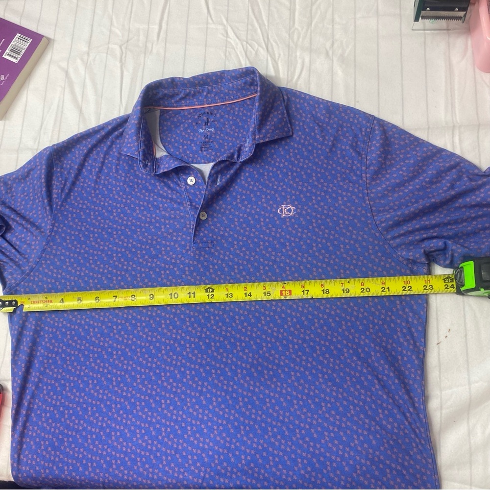 JOHNNIE-O HOOTIE TOP SHELF PREP-FORMANCE POLO‎ SHIRT IN BISCAYNE SZ MEDIUM - Picture 10 of 11